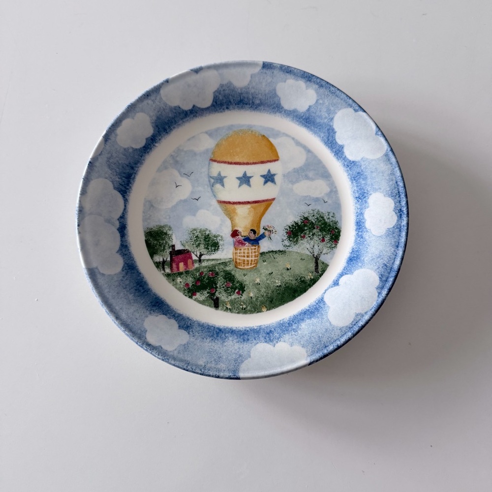 Nikko "Remember When" 1999 Ceramic Plate "Deb Mores A"